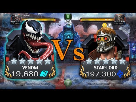 Maxed & Boosted 5/65 Venom Vs Labyrinth Star Lord [Beta] | Marvel: Contest of Champions