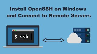 Install OpenSSH on Windows and Connect to Remote Servers using SSH Protocol