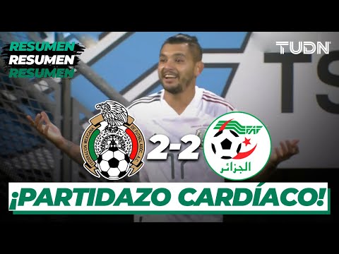 Highlights and goals | Mexico 2-2 Algeria | 2020 Friendly | TUDN