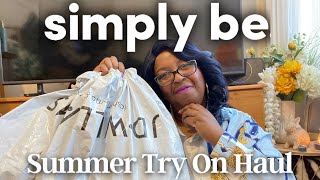 PLUS SIZE TRY ON HAUL | SIMPLY BE, JD WILLIAMS HAUL | SUMMER 2024