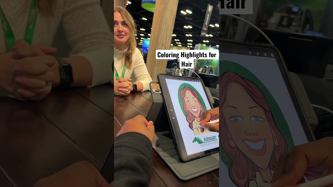 Promotional video thumbnail 2 for Face Lift Caricatures