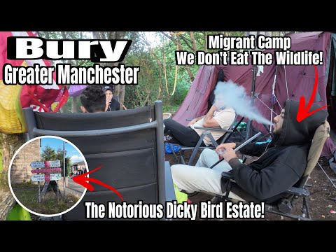 BURY- Three Murders In 6 Months!! Migrant Camp Became Intense! Shameless ‘The Dicky Bird Estate’ 