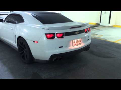 Camaro ZL1 Corsa Loud exhaust Rev & Burnout