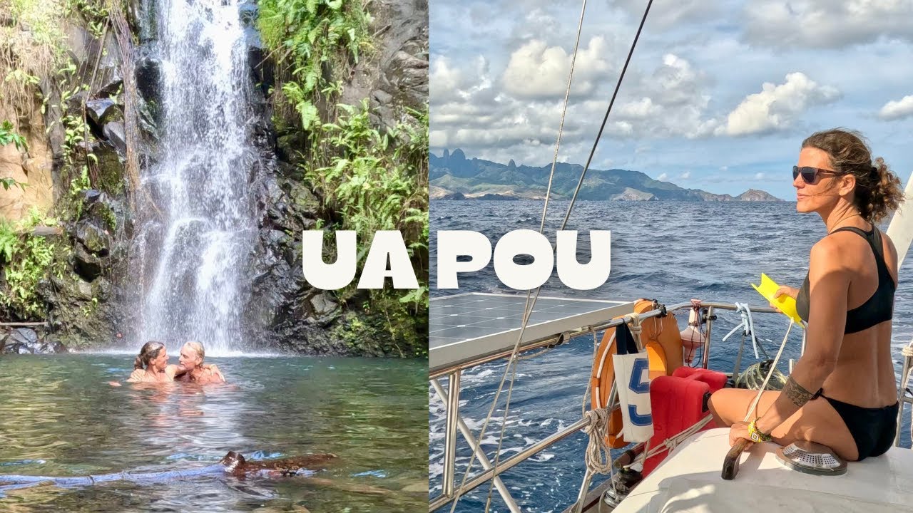 Magnificent sailing between Nuku Hiva and Ua Pou and meeting the choco-man! Ep33