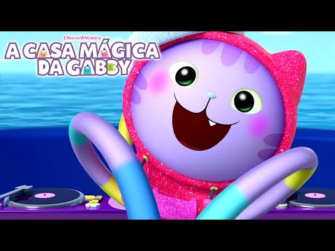 CONGELE! ❄️ Vamos Jogar a Dança do Congela do DJ Risonho! | A CASA MÁGICA DA GABBY | Netflix