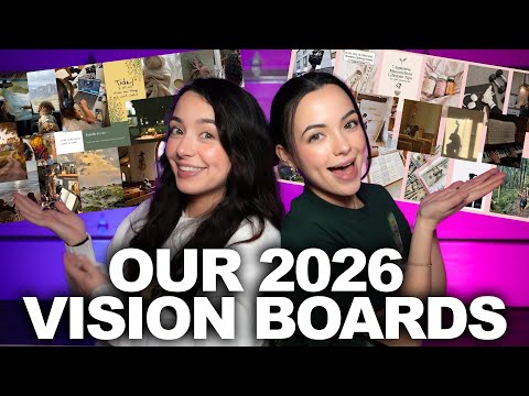 Our NEW 2026 Vision Boards vs 2025 How Did We Do?