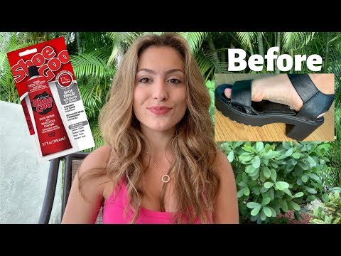 I fixed my Steve Madden shoes with glue from Amazon
