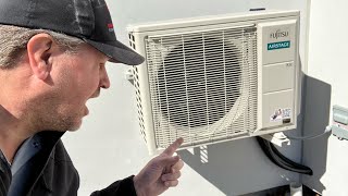 Fujitsu R32 Ductless Mini-Split INSTALL – PART 1 | A2L Refrigerant, Real HVAC Work