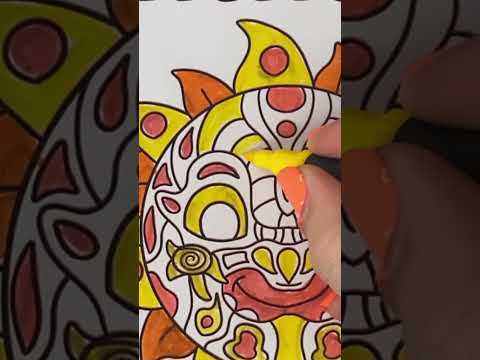 Mindful Coloring Experience With Adorable Summer Sheets