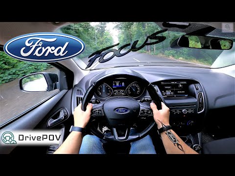 Ford Focus III 1.0i Facelift 2015 | 100HP-170NM | POV TEST DRIVE, POV ACCELERATION, REVIEW|#DrivePOV