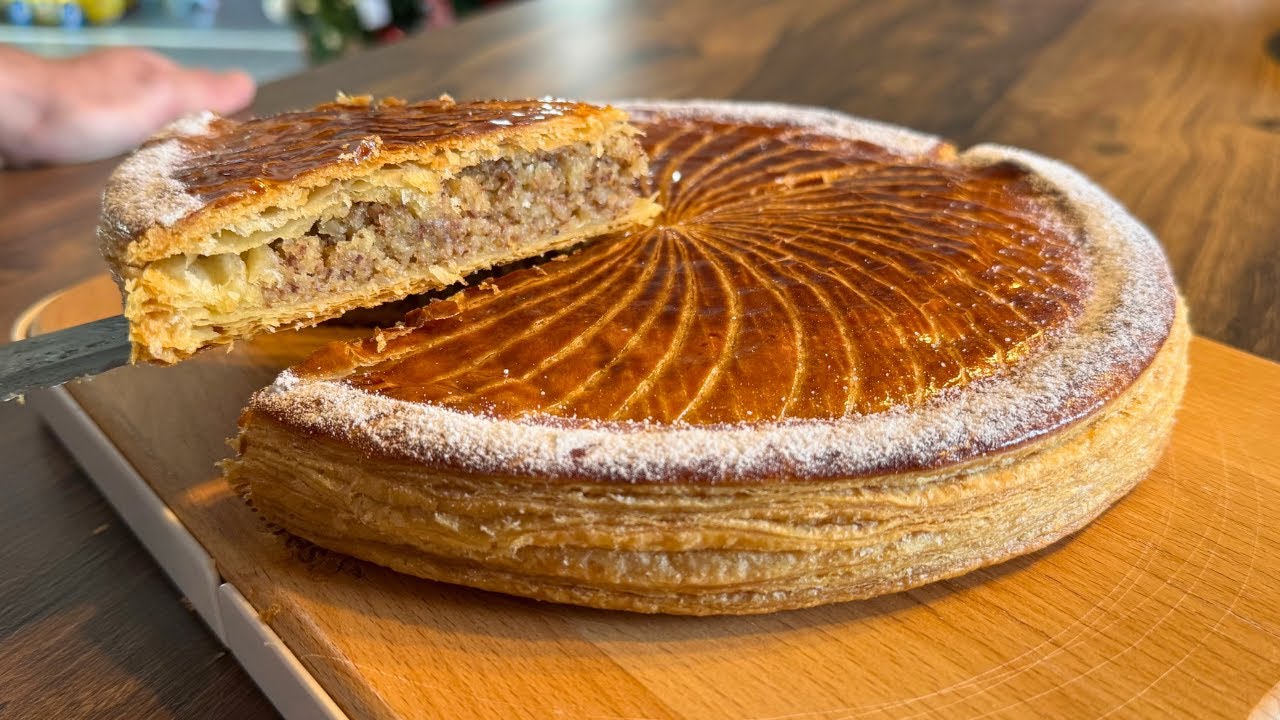 Galette à la Frangipane (Pâte feuilletée inversée)
