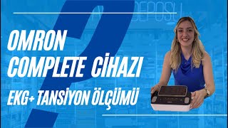 Türkiye’de İlk !! EKG ölçebilen tansiyon cihazı OMRON COMPLETE