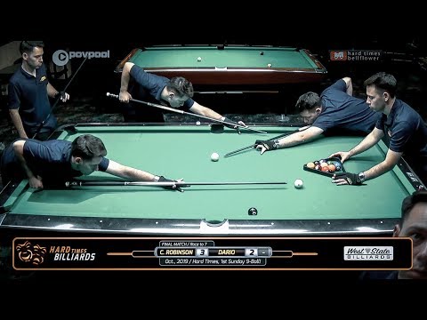 'FINAL MATCH' #14 - Chris ROBINSON vs DARIO / Hard Times 9-Ball / Oct., 2019
