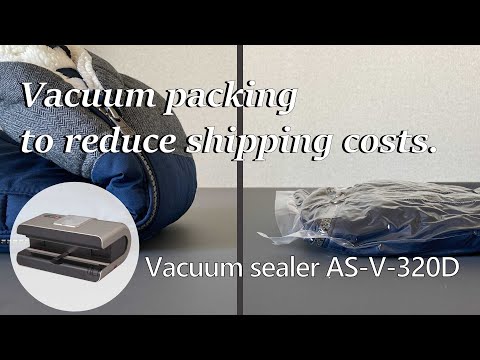 Vacuum packaging to reduce shipping cost
