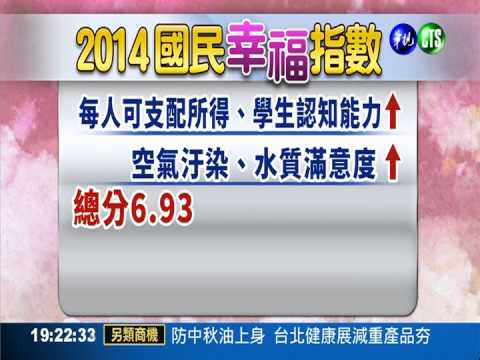 國民幸福指數 台灣蟬聯亞洲第一