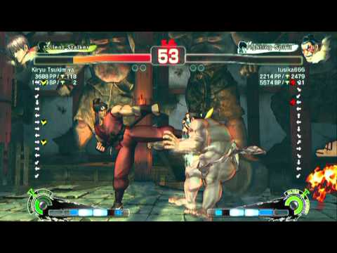SSF4 AE: Kiryu Tsukimiya(Guy) vs tusika666(Honda) - HD 720p