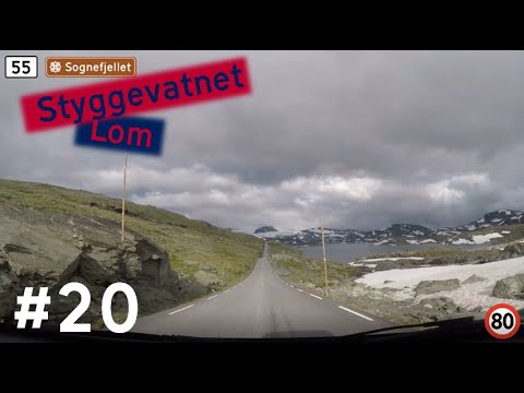 Styggevatnet (Jostedalen) - Lom [Driving Norway #20]