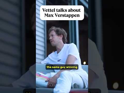 Sebastian Vettel: "You cannot compare Max Verstappen to anyone" (@SkySportsF1)