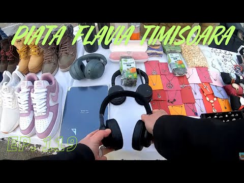 Casti Sony, Radio Vechi, Macheta Bicicleta 50 Lei in Piata Flavia Timisoara | Ep. 119