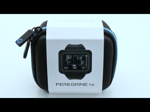 Ordinateur Shearwater Peregrine TX vidéo