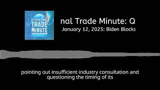 January 13, 2025: Biden Blocks Nippon Steel, Oracle on AI, GAO Calls for FDA, Amazon Dismissed