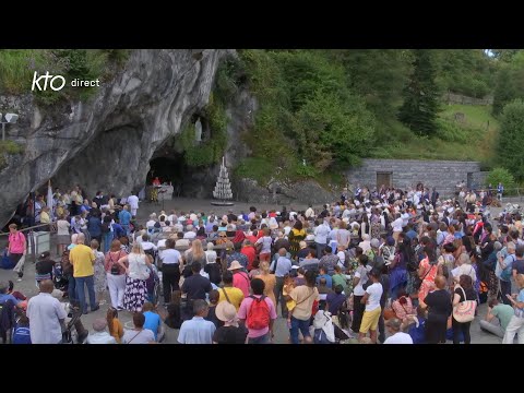 Messe de 10h à Lourdes du 14 août 2023
