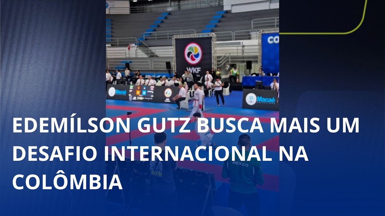 Edemílson Gutz busca mais um desafio internacional na Colômbia