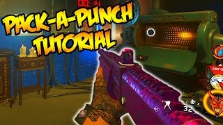 INFINITE WARFARE ZOMBIES - "PACK A PUNCH" EASTER EGG TUTORIAL GUIDE! (ZOMBIES IN SPACELAND GAMEPLAY)