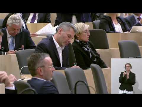 Justizminister Clemens Jabloner Nationalratssondersitzung vom 19.09.2019