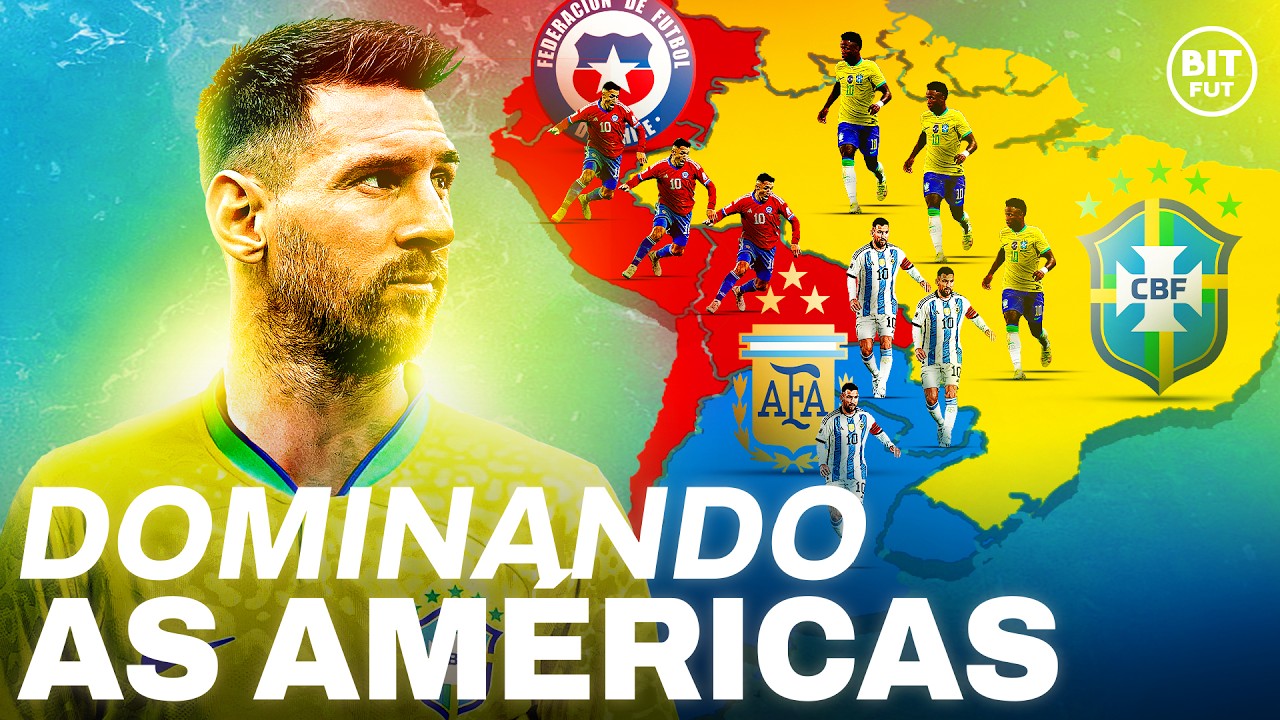 FIFA "modo" DOMINAÇÃO: quem conquista a AMÉRICA? 🔥🌎