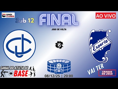 🏆 Final Ouro Sub 12 | Jundiaiense x Esperia | É agora ou nunca! 💥⚽