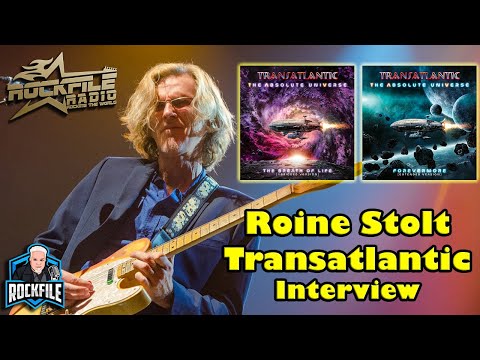 ROINE STOLT Interview TRANSATLANTIC Scott Hamilton ROCKFILE RADIO