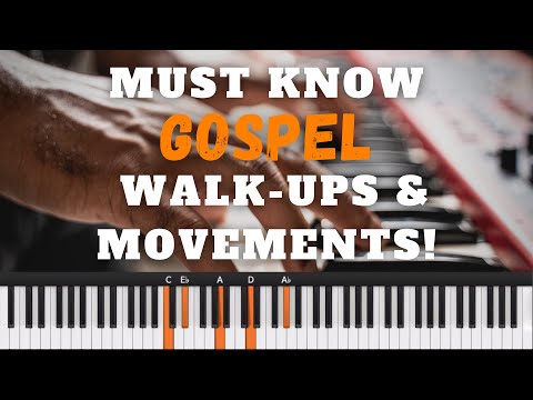 Traditional Gospel  Piano Movements | I'm Free Tutorial