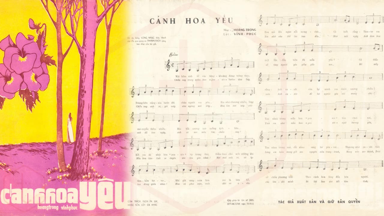 Tờ Nhạc Xưa Trước 1975