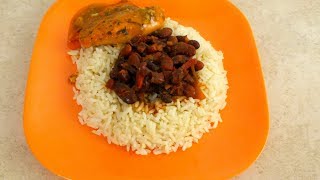 HOW TO COOK RED KIDNEY BEANS: IN A PRESSURE COOKER