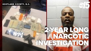 2-year drug investigation leads to arrest of man in Scotland Co.