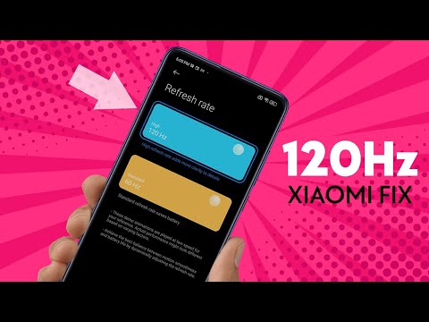 FORCE 120Hz Refresh Rate On XIAOMI  Phones | How to Force 120 Hz in all APPS