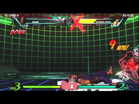 UMVC3: FC Chris G vs EG Floe - NCRX Pool Play