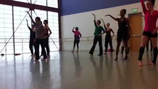 Miki's Graham technique class