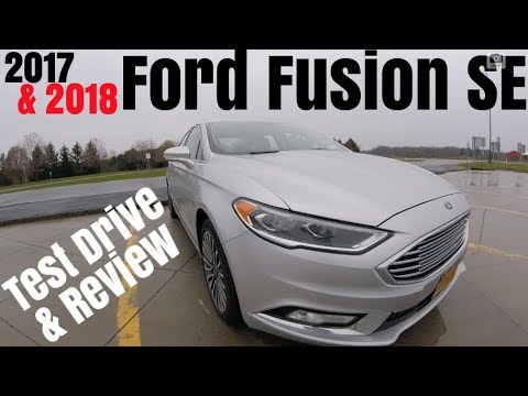 2017 / 2018 Ford Fusion SE 0-60 & Review