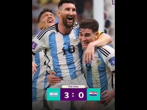 #argentina #croatia #messi Argentina vs Croatia 3-0 Hіghlіghts & All Goals 2022 HD | FIFA #shorts
