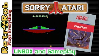 🕹️ Sorry Atari #45: Phoenix on the Atari 2600 Unbox, Gameplay and Thoughts 🕹️