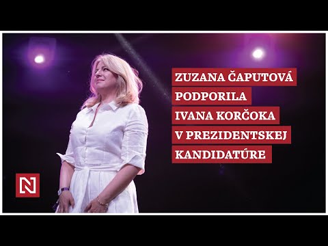 Zuzana Čaputová na Pohode podporila Ivana Korčoka v prezidentskej kandidatúre