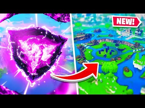 THE CUBE EXPLODED in Fortnite Battle Royale