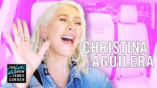 Video thumbnail of "Christina Aguilera Carpool Karaoke - Extended Cut"