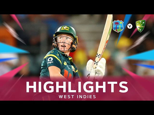 Mooney Sets Up 1-0 Series Lead | Highlights | West Indies v Australia | 1st T20 Mooney Sets Up 1-0 Series Lead | Highlights | West Indies v Australia | 1st T20