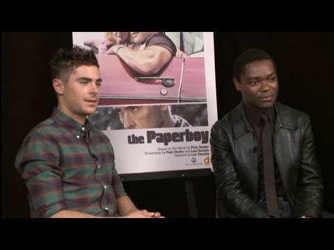 Zac Efron & David Oyelowo - The Paperboy Interview with Tribute at TIFF 2012