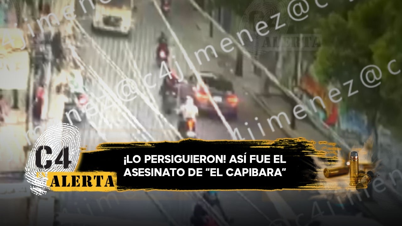 ¡Lo persiguieron! Así fue asesinado ‘El Capibara’, exreo, dentro de su auto en la Álvaro Obregón
