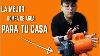¿Cuál es la mejor BOMBA de Agua para casa explicación FACIL y Rápida