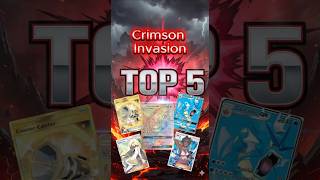 TOP 5 najdroższych kart z Crimson Invasion ⚡ Pokémon TCG